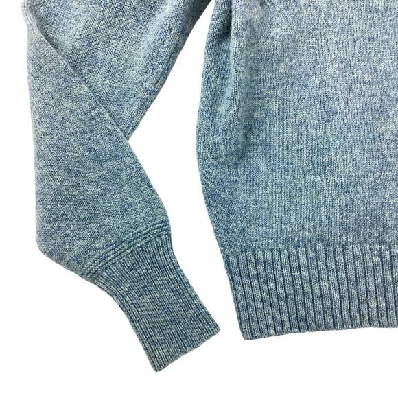 ISABEL MARANT Size 34 Meery Sweater Light Blue Heather Knit Pullover Merry - Picture 5 of 13